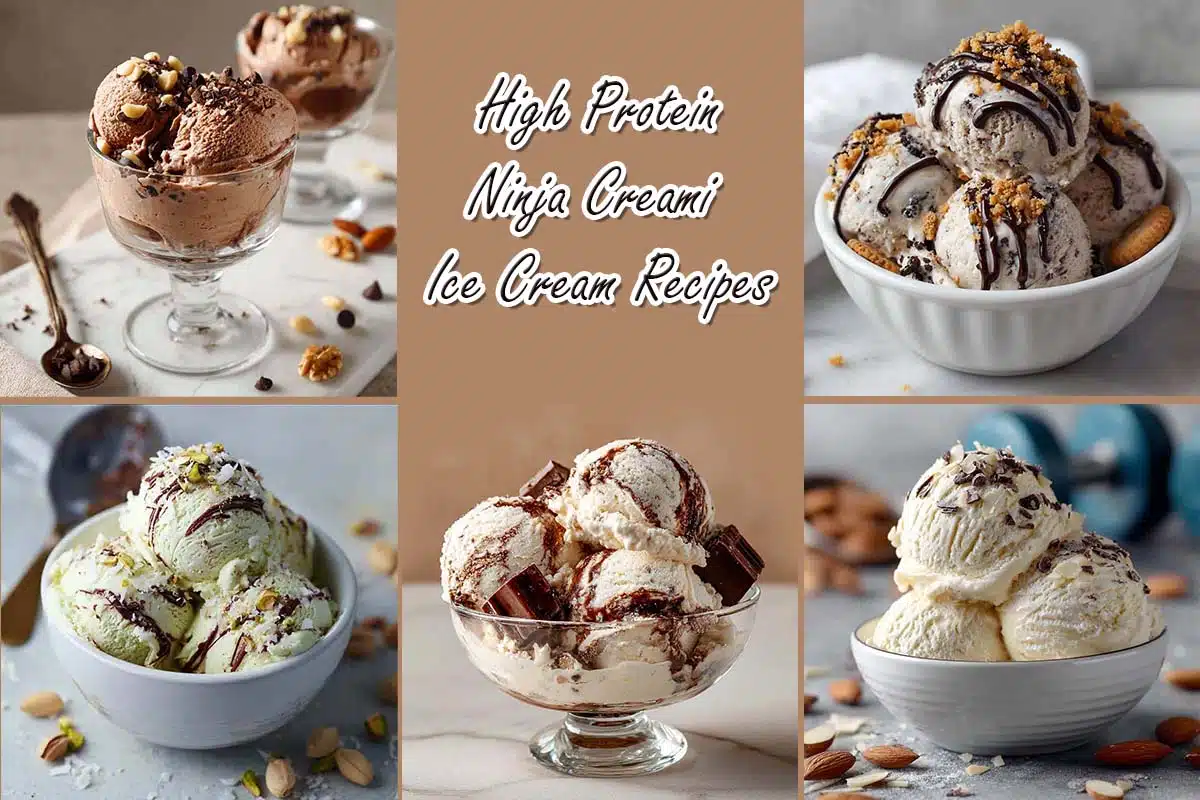 High Protein Ninja Creami Ice Cream Recipes for Healthy Summer Dessert