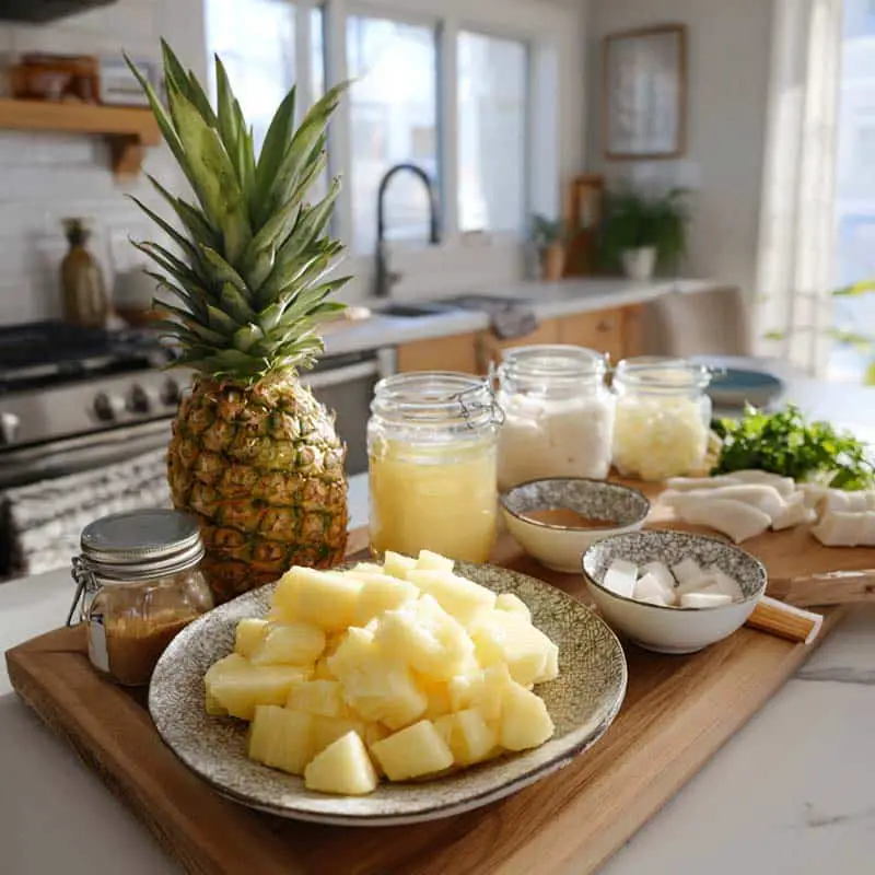 Ingredients for Dole Whip Ninja Creami